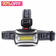C9 Fishing Light Mini COB LED Headlamp Torch 4 Modes Waterproof Headlight Head Flashlight Lanterna For Outdoor Camping Night