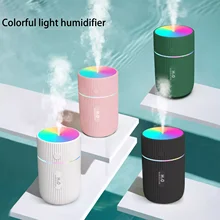 Car Air Humidifier Aromatherapy diffuser Portable Air Freshener with LED Night Light USB Steam Oil Diffuser for Home