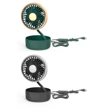 Car Fan 3-Speed Dashboard ABS Three Speeds Summer Cooling Fan Accessories