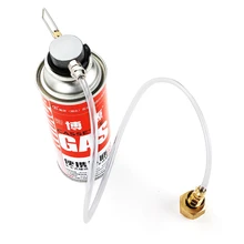 Card Butane Gas Tank Inflation Valve Adapter Gas Tank Inflatable Outdoor Camping Long Cylinder Accessories