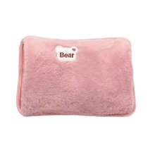 Cartoon Bear Electric Hot Water Bag USB Rechargeable Warm Hand Pocket for Home Bedroom Office Keeping Warm Artifact