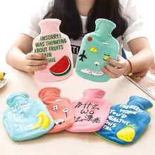 Cartoon Hand Warm Water Injection Explosion-Proof Hot Water Bottle Hot Handbag Portable Girls Pocket Hand Feet Hot Water Bags