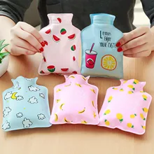 Cartoon Hand Warm Water Injection Explosion-Proof Hot Water Bottle Hot Handbag Portable Girls Pocket Hand Feet Hot Water Bags