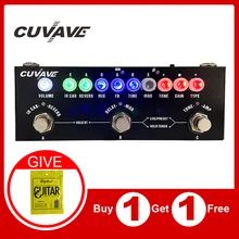 Cuvave CUBE BABY Delay Multi Effects Pedal for Guitar/Bass/Acoustic 8 IR Cabinets Simulation Chorus Phaser Reverb Vibrato Pedal