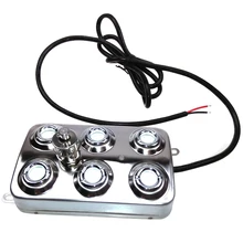 DC48V 3L/H 6 Head Humidifier Stainless Steel Ultrasonic Industrial Humidifier Mist Maker Fog Machine Without Power Supply