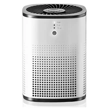 DONIRT Bedroom Air Purifier H13 Real HEPA Filter Air Purifier 360 Intake With 5 Stage Filtration For Pet Allergies