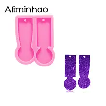 DY1279 Silicone Mold for Epoxy. Super Glossy Resin Mold. DIY Form for A Keychain Jewelry Diy Mold