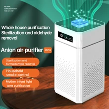 Desktop Air Purifier Indoor Formaldehyde Removal Office Home Negative Ion Second-hand Smoke Smart Purifier For Home Air Cleaners