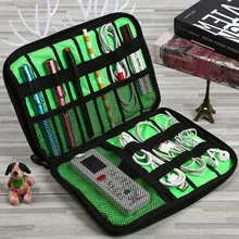 Digital Storage Bag USB Data Cable Organizer For Earphone Wire Bag Pen Power Bank Travel Kit Case Pouch Electronics Accessories