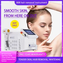 Diode Lase-r 808 755 1064nm Hair Removal 3 Wavelength 2000W Permanent Ice Platinum Face Body Epilator With CE
