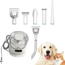 Dog And Cat Hair Trimmer Slicker Pet Hair Remover Brush Set Pet Grooming Vacuum Cleaner