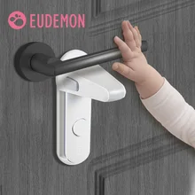 EUDEMON Door Lever Lock Baby Proofing Door Handle Lock Childproofing Door Knob Lock Easy to Install and Use 3M VHB Adhesive