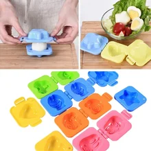 Egg mold Cute Cartoon Baby Rice Ball Mold 3D Egg Ring Bento Accessories Rabbit Bear Fish Egg Decorating Tool sushi rice mold