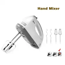 Electric Food Mixer 110-240V Hand Mini Mixer Food Blender Egg Beater 7-speeds Cream Food Cake Baking Dough Mixer Kitchen