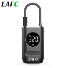 Electric Inflator Pump Portable Mini Wireless Smart Digital Air Compressor Tire Pressure Detection For Car Bike Motorcycle Balls