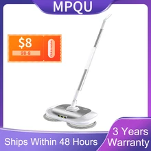 Electric Mop Handheld Wireless 40W 60Mins Runtime Hardwood Floor Cleaning Tools With Led Light For Home Vacuum Cleaner Appliance