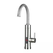 Electric Water Heater Kitchen Faucet Instant Hot Water Faucet Heater Kitchen Bathroom Basin Sink Heating Stainless Steel Heaters