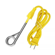 Electric Water Heater Portable Element Mini Hot Fast Water Heating Rod for Home Travel Use 600W 220V Hot Water Immersion Heater