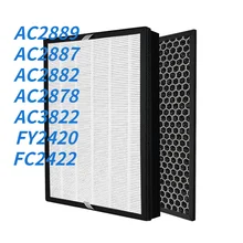 FY2420 FY2422 Activated Carbon hepa Filter for PHILPS Air Purifier AC2889 AC2887 AC2882 AC2878 AC3822