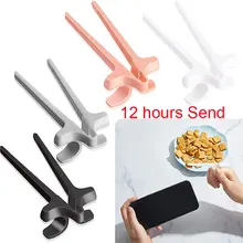 Finger Chopsticks Game Player Snack Chopstick Holder Plastic Game Finger Sets Game Controller Training Learning Chopsticks