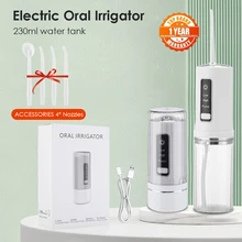Foldable Oral Irrigator USB Rechargeable Water Floss Portable Dental Water Flosser Jet Irrigator Dental Teeth Cleaner Oral Care
