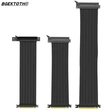 Full Speed 3.0 PCIE X16 Riser Cable Graphics Card Extension Cable PCI Express Riser Shielded Extender with antijam for GPU AXYB