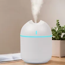 FunShing 250ML Mini Ultrasonic Humidifier Essential Oil Diffuser LED Light USB Mist Maker Car Air Freshener for Bedroom Office