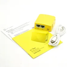 GL.iNet GL-MT300N-V2(Mango) Portable Mini Travel Wireless Pocket VPN Router - WiFi Router/Access