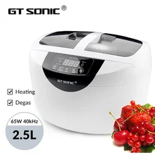 GTSONIC VGT-6250 Ultrasonic Cleaner Bath Cleaning Machine Washing Money Coins Jewelry