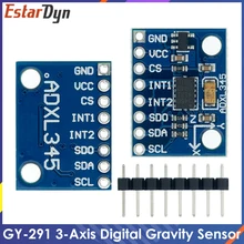 GY-291 ADXL345 digital three-axis acceleration of gravity tilt module IIC/SPI transmission In stock