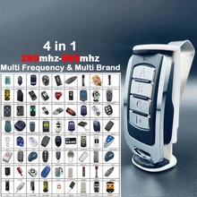 Garage Door Remote Control Duplicator 287MHz-868MHz Multi-Frequency Code Grabber Clone Gate Remote Control Garage Door Opener