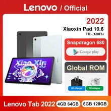 Global ROM Lenovo Xiaoxin Pad 2022 Lenovo Tablet P11 64GB 128GB 10.6'' Screen Snapdragon 680 Octa Core 7700mAh Mini PC Tablets