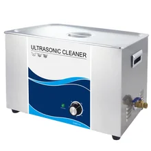 Granbosonic Ultrasound Cleaner 900W Stainless Steel Bath 30L 40Khz High-Frequency Piezoelectric Transducer Degrease Washing