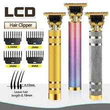 Hair Clipper Electric Shaver New T9 Hot Sale Retro Beard For man鈥榮 barber Professional Hair Cutting Trimmer Personality Style