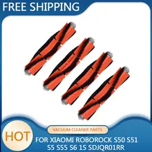 Hepa Filter Main Roller Brush Side Brush For Xiaomi Roborock s50 s51 s5 s55 s6 Accessories For Xiaomi mijia 1S SDJQR01RR Parts