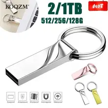 High Speed USB 3.0 Flash Stick Metal Pen Drive 3.0 Metal USB Flash Drive 32GB-128GB 256GB 512GB 1TB 2TB Memory Flash Stick