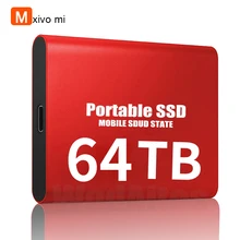 High-speed Mobile Solid State Drive 4TB 8TB 16TB 32TB 64TB SSD Mobile Hard Drives External Storage Decives for Laptop PC
