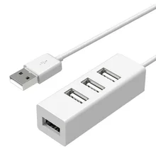 Hub USB Multi 2.0 Hub USB Splitter High Speed 4 Port All In One For PC Windows Computer Accessories
