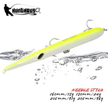 Hunthouse Fishing Lure Needle Stylo Long Casting Pencil Floating 205/180/160mm Isca Artificial Leurre Souple Carp Fishing Lure