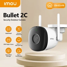 IMOU 4MP 2MP Bullet 2C Wifi Camera Automatic Tracking Weatherproof AI Human Detection Outdoor Surveillance ip Camera