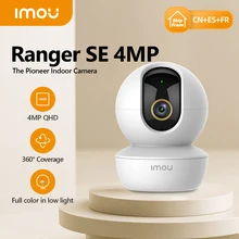 IMOU Ranger SE 4MP 4X Digital Zoom AI Human Detect Camera Baby Security Surveillance Wireless ip CCTV Indoor 4MP Camera