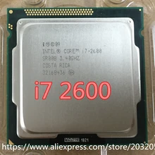 Intel Core i7-2600 i7 2600 Processor 8M Cache 3.40 GHz CPU LGA 1155 I7 2600 can work