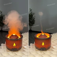 Jellyfish Smoke Ring Spray Air Humidifier Volcano Flame Aromatherapy Essential Oil Diffuser Ultrasonic Atomizer Spray For Home