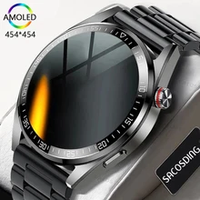KALOSTE 8G RAM 454*454 Screen SmartWatch Men Always Display The Time Bluetooth Call Local Music Smartwatch For Android ios Clock
