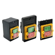 KAO-5H KAO-5M KAO-5MX 10A 380V for Cutting Machine Bench drill SwitchWaterproof Push Button Switch Power On/ Off Switch KAO-5