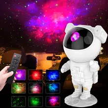 Kids Star Projector Night Light with Remote Control 360掳Adjustable Design Astronaut Nebula Galaxy Lighting for Children Adults