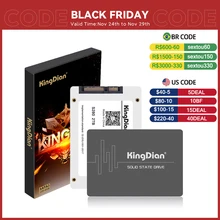 KingDian SSD HDD 2.5'' 120GB 240GB 480GB 1TB 2TB SATAIII 128GB 256GB 512GB Internal Solid State Disk Drive For Laptop Computer