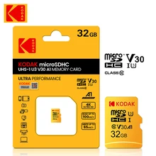 KoDak Plus Mini SD Card 128GB 64GB 32GB 256GB Mini SD 128gb Flash Memory Card SD Memory U3 4K Minisd TF Cards