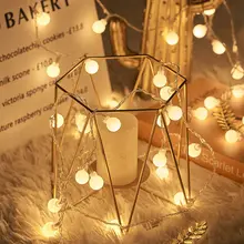LED Light String Battery Box Frosted round Ball Small Colorful Light USB Star Light Battery Light 3V Bedroom Wedding Decoration