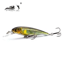 LTHTUG Pesca Hard Fishing Lure 60mm 5g 70mm 8g Slow Sinking Minnow Fishing Wobbler Isca Artificial Baits For Bass Perch Pike